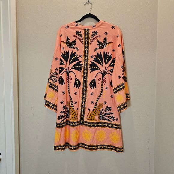 NWT Farm Rio Printed Shift Mini Dress Size Small - Picture 6 of 7